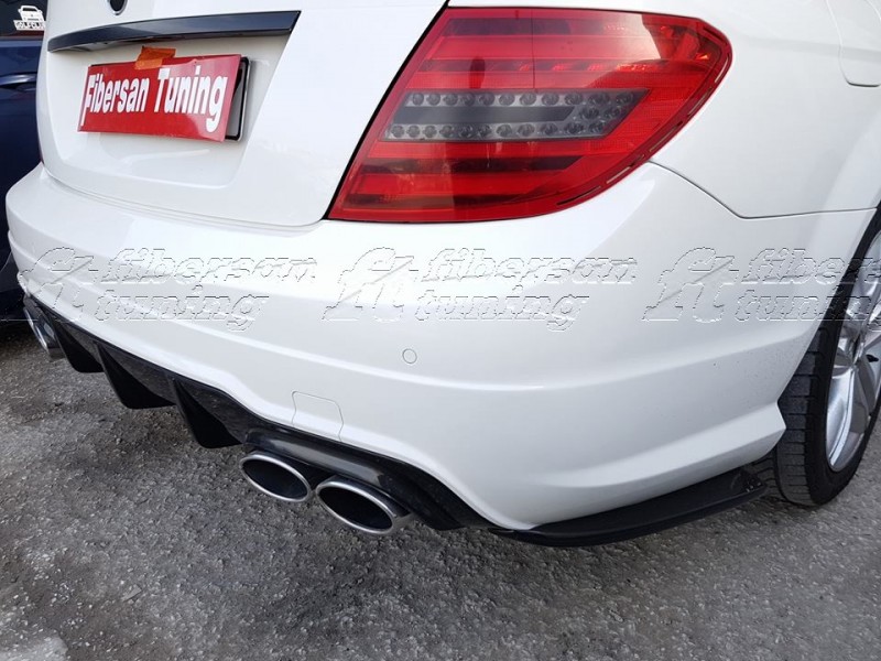 MERCEDES C180 ARKA TAMPON EKLERİ