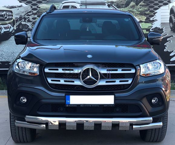 MERCEDES X-CLASS ÖN KORUMA SHARK KROM 2006-2016