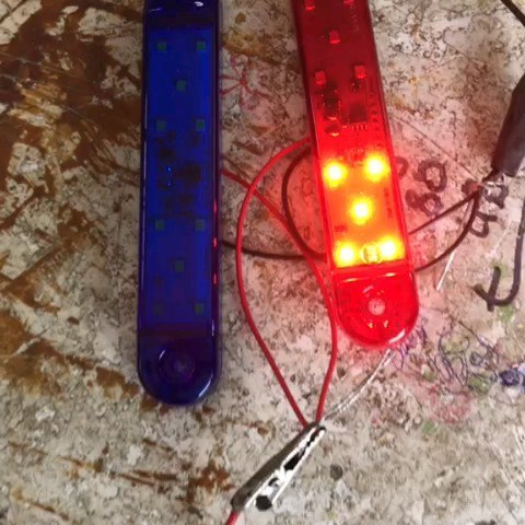 10 LED'li Çakar Adet Fiyatı 35 TL Su geçirmez