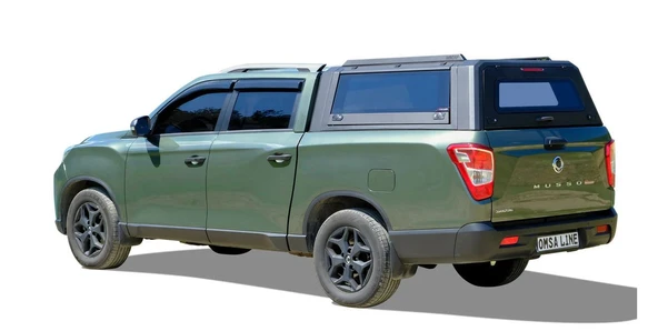 Ssangyong Musso Omcap Camlı Kabin Paslanmaz Çelik 2018 ve Sonrası