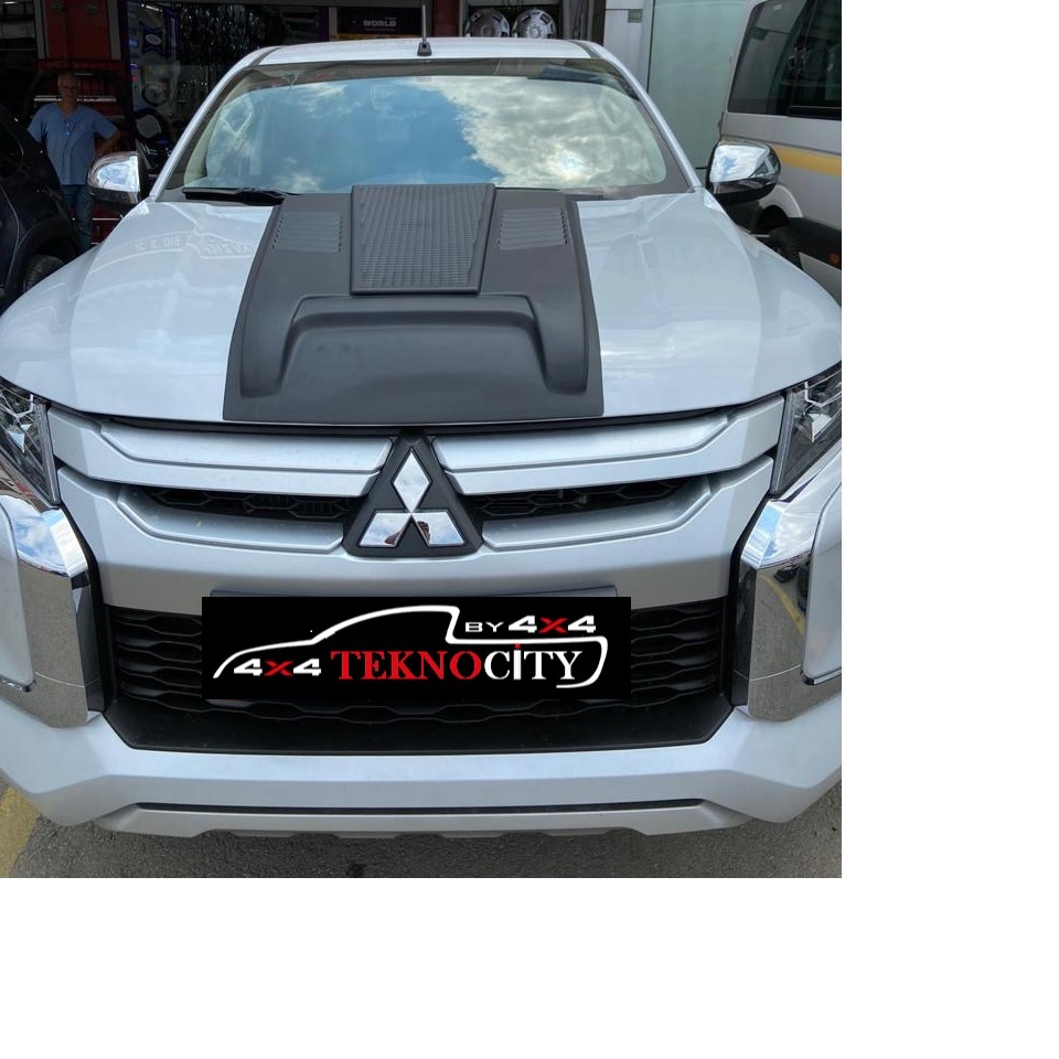 MITSUBISHI L200 2019 - VE ÜZERİ UYUMLU KAPUT KAPLAMA - KAPUT SCOOP