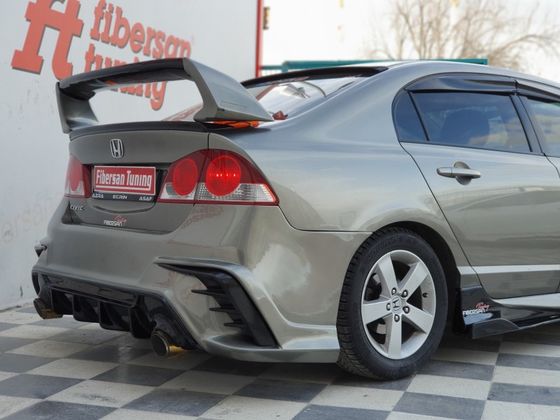 HONDA CİVİC FD6 F450 ARKA TAMPON---fibersan tuning