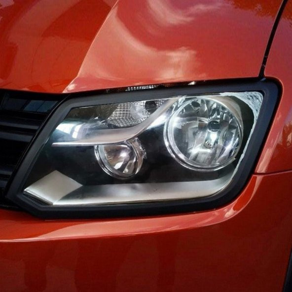 Volkswagen Amarok Far Çerçevesi Siyah Renk Sağ ve Sol Set