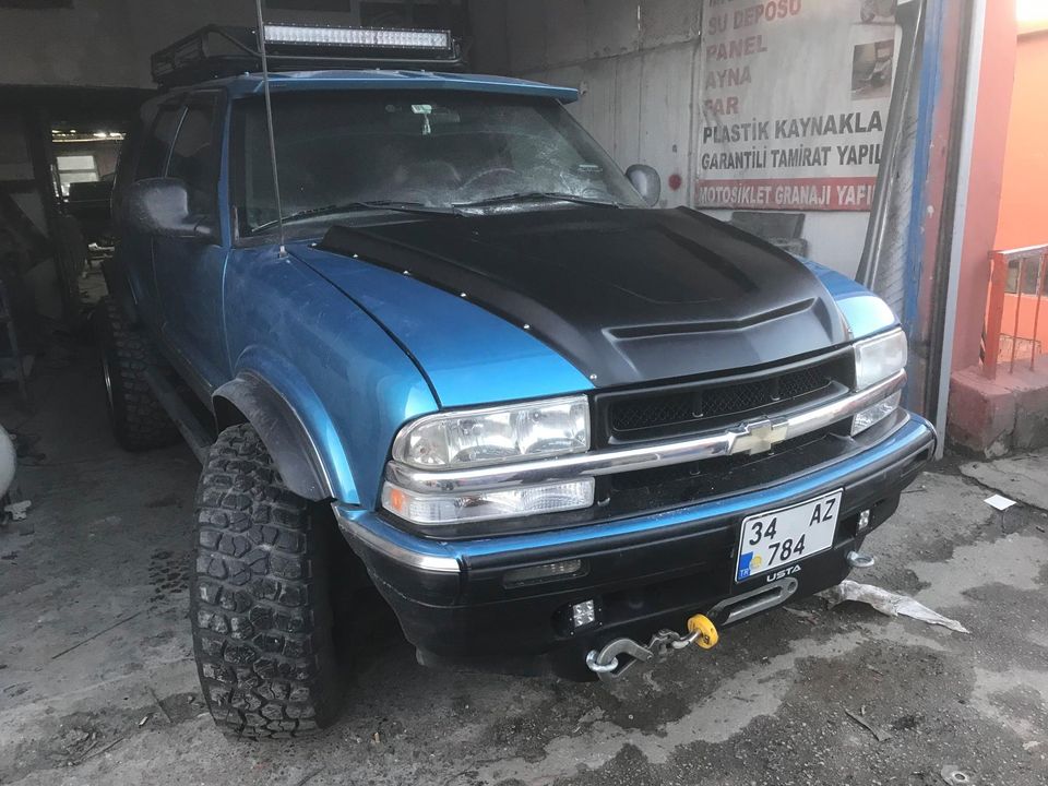 Chevrolet Blazer Kaput Kabartma