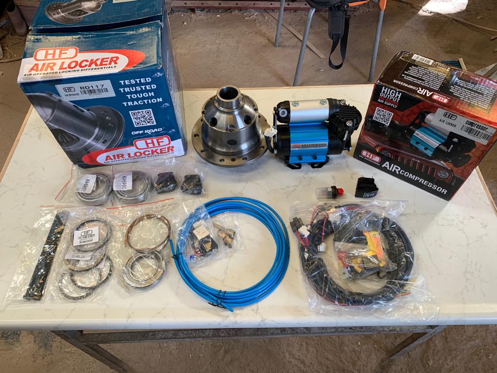 Dana 44 rd117 havalı diferansiyel kilit takımı