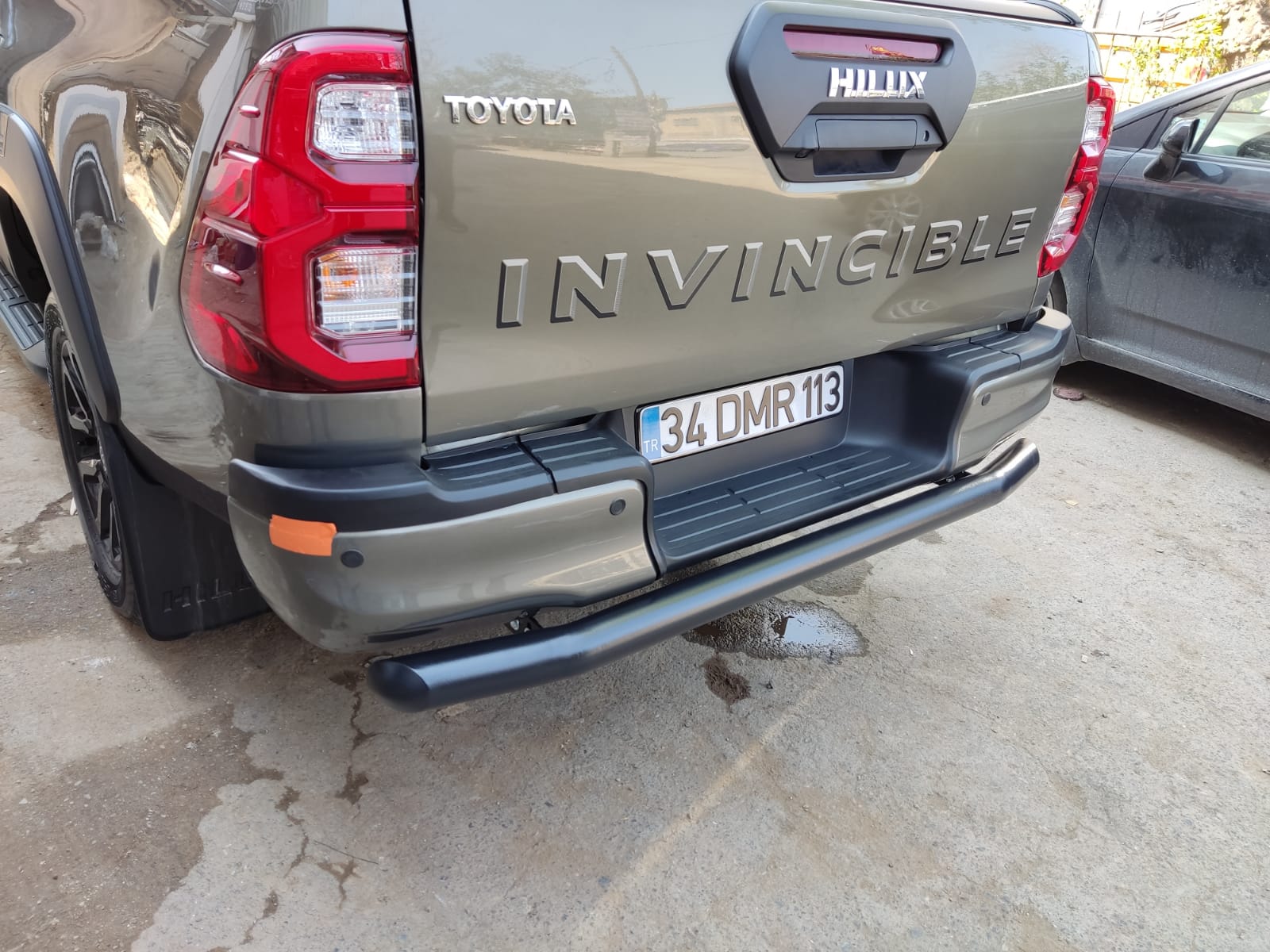 TOYOTA HILUX 2017+ ARKA KORUMA SINGLE SİYAH