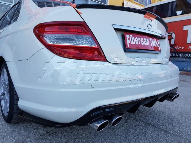 MERCEDES C180(makyajsız) ARKA TAMPON EKLERİ