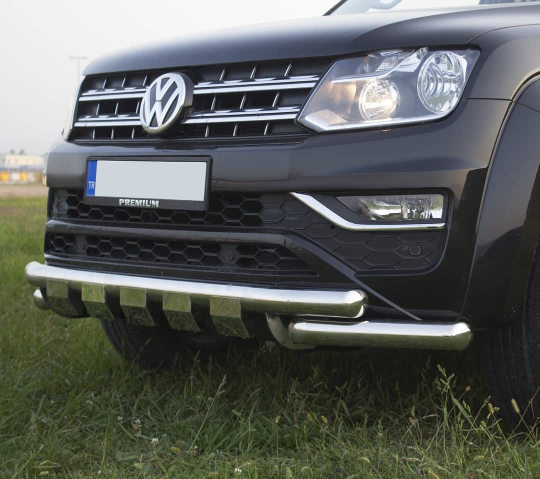 VOLKSWAGEN AMAROK ÖN KORUMA SHARK KROM