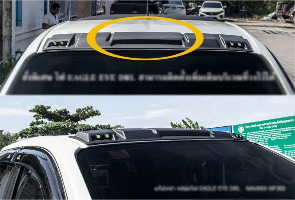 MERCEDES X CLASS TAVAN KEPİ-MOONVİZÖR BEYAZ LEDLİ ABS PLASTİK
