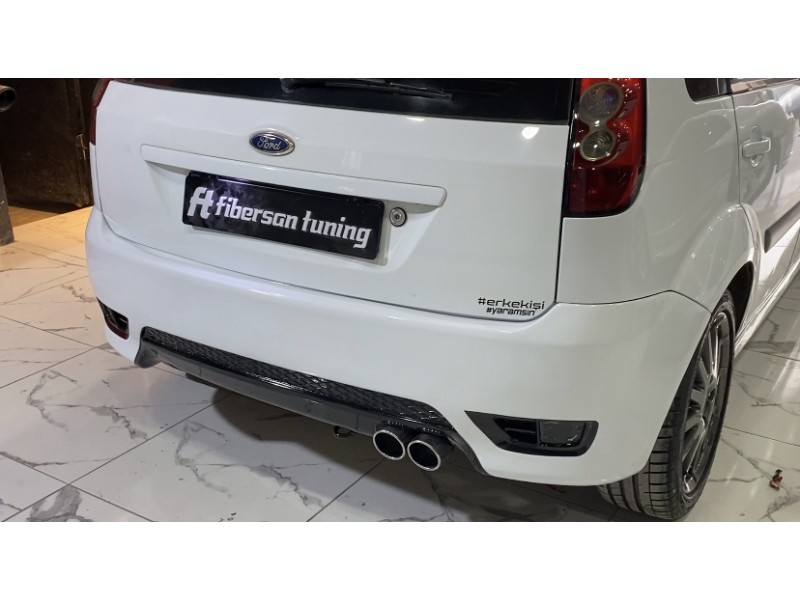 FORD FİESTA (mk6-6.5 ) ST ARKA TAMPON----fibersan tuning