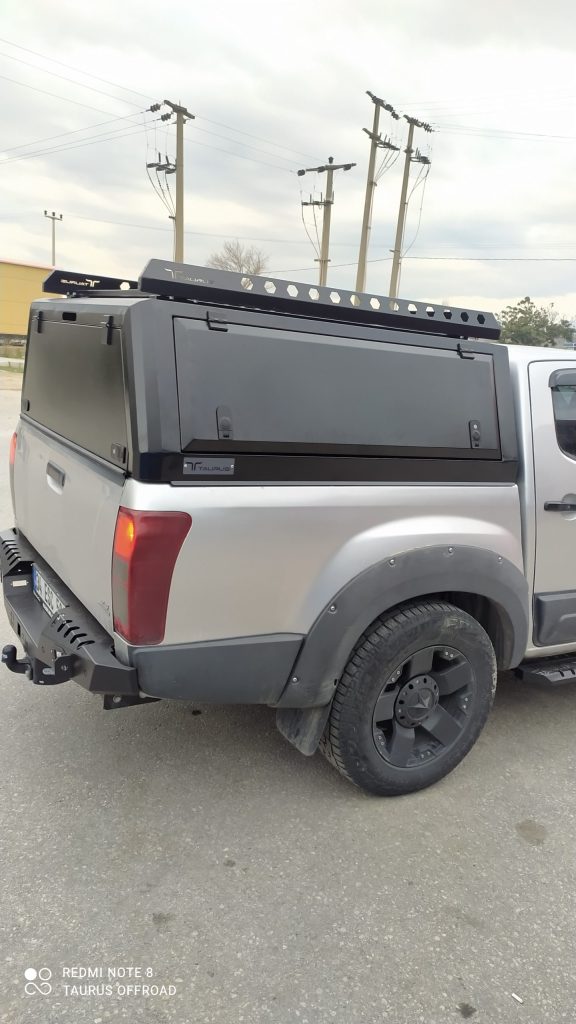 İSUZU D-MAX PİKUP KAMYONET İCİN CANOPY KABİN