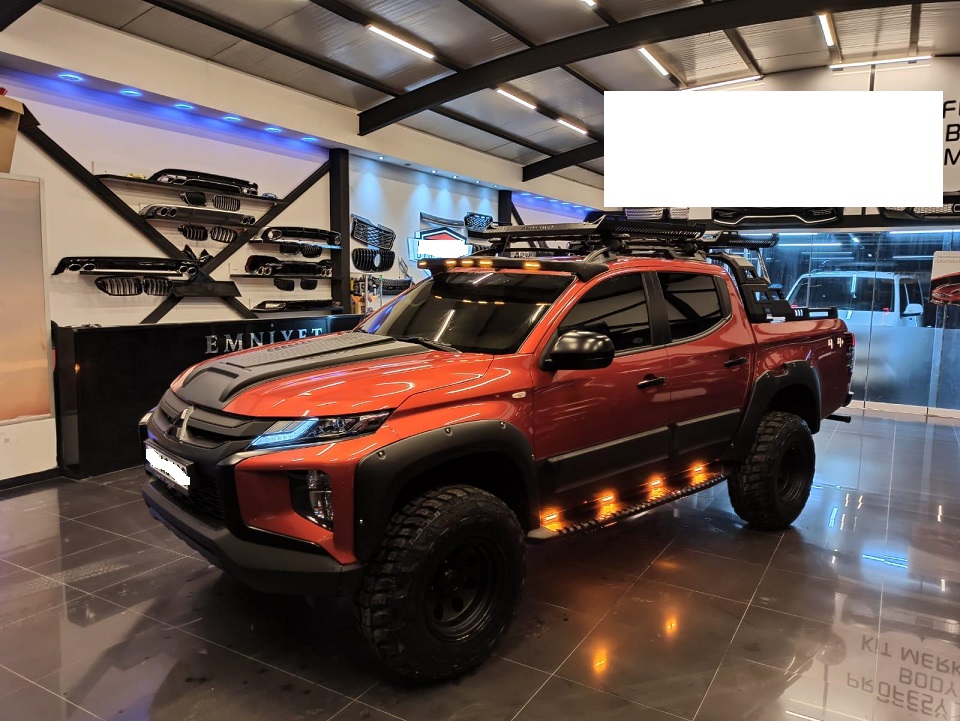 MITSUBISHI L200 2019 - VE ÜZERİ UYUMLU ÇAMURLUK SETİ-DODİK SETİ