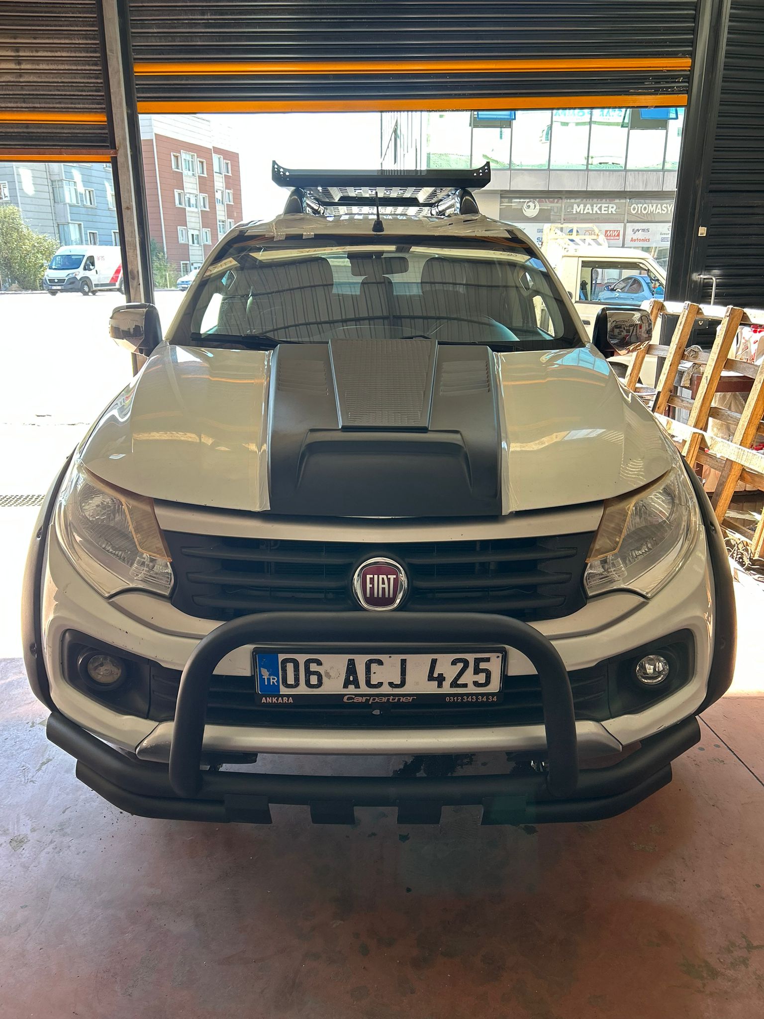L200 / Fiat Fullback Uyumlu Ön Koruma Demiri