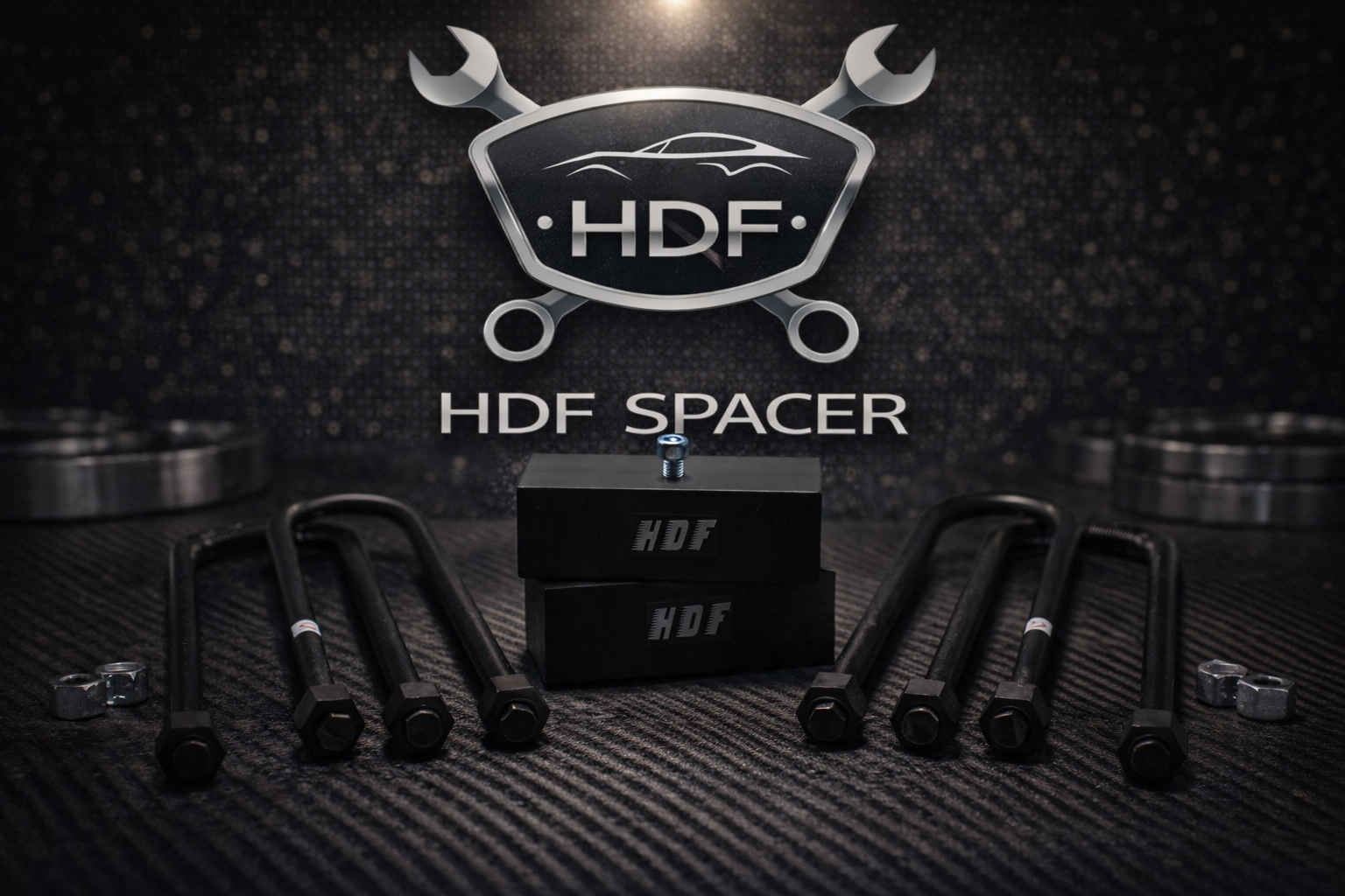 FORD RANGER 2024 SONRASI 5 CM MAKAS ALTI TAKOZ UBOLT SETİ