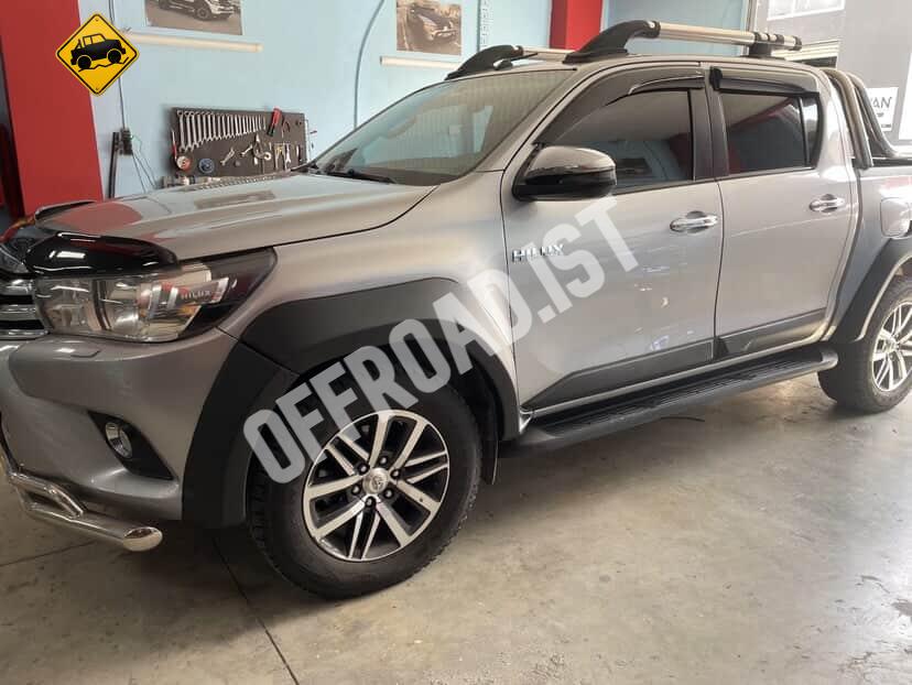 TOYOTA HİLUX (2015+) SLİM KAPI KAPLAMA ABS PLASTİK