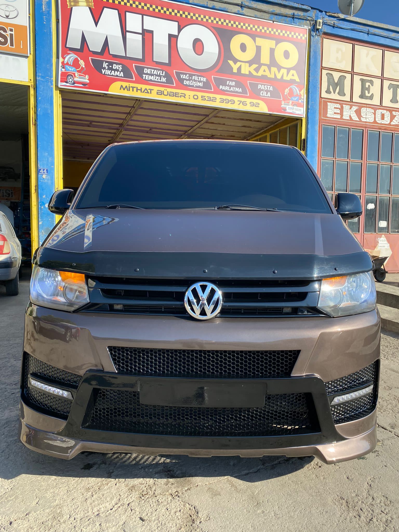 Transporter T6 Spor Tampon Seti Fiberglas Boyasiz 2010-2014
