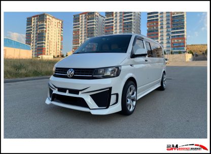 TRANSPORTER T7 SPOR ÖN TAMPON BOYASIZ FİBERGLAS 2015-2019